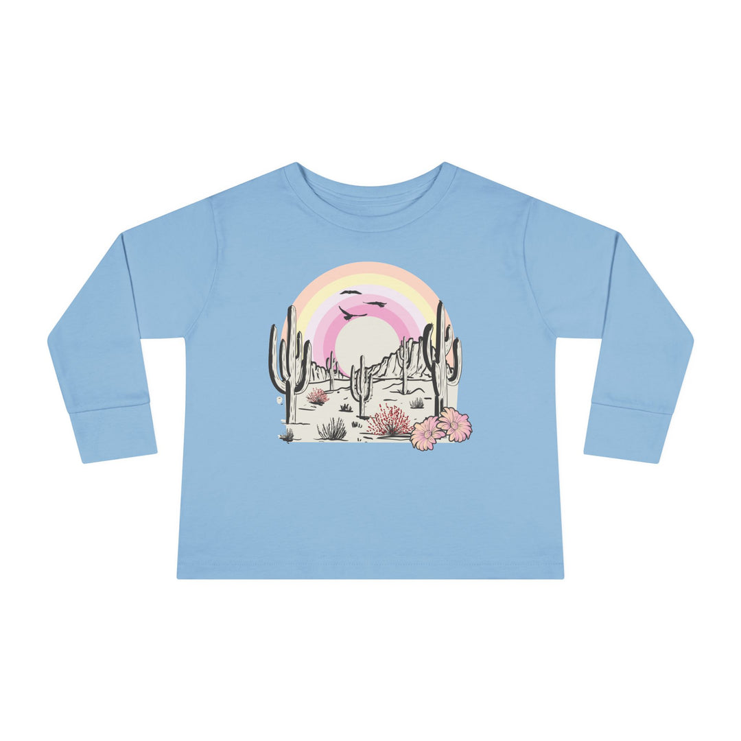 Desert Rainbow - Toddler Long Sleeve Tee
