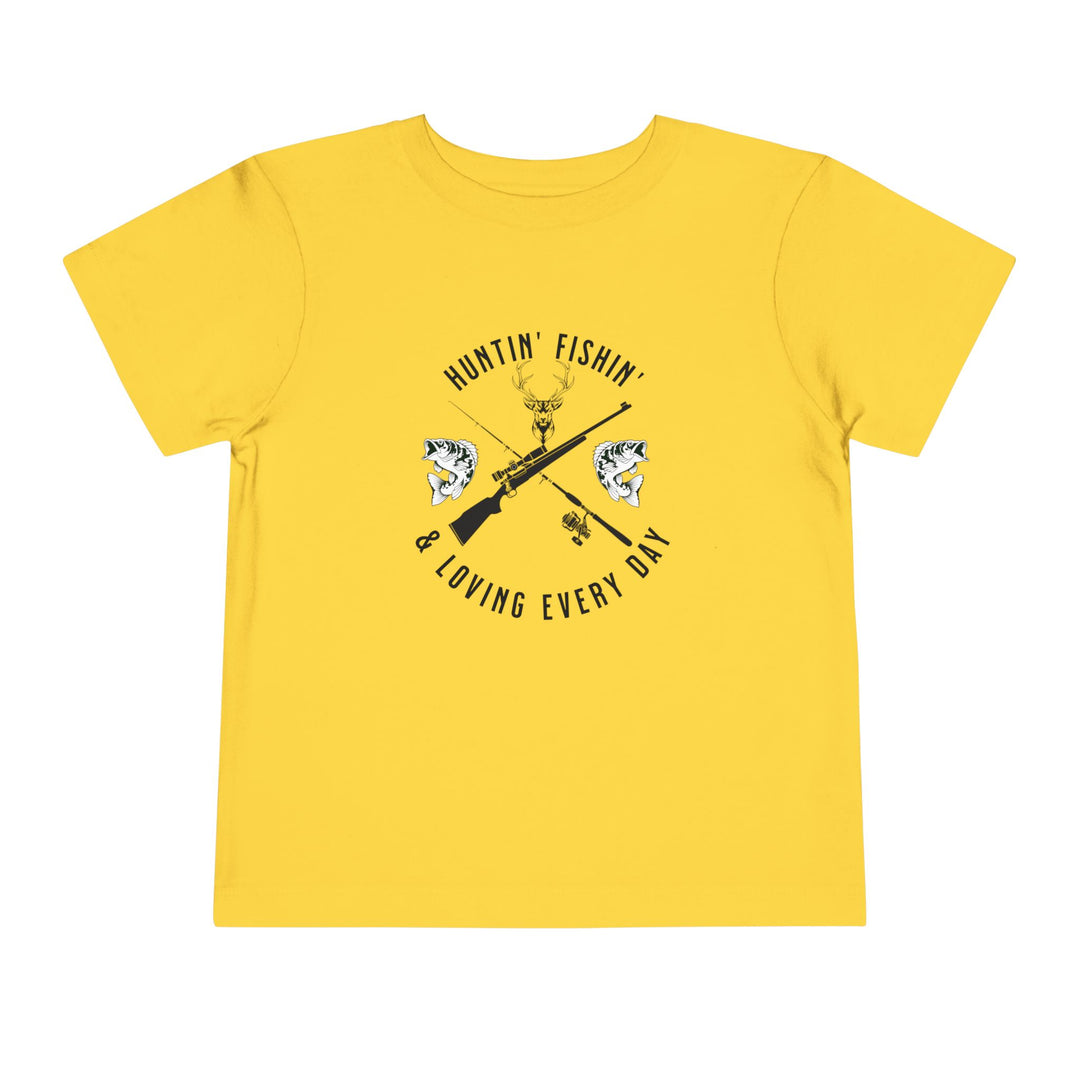 Huntin' Fishin' - Toddler Short Sleeve Tee