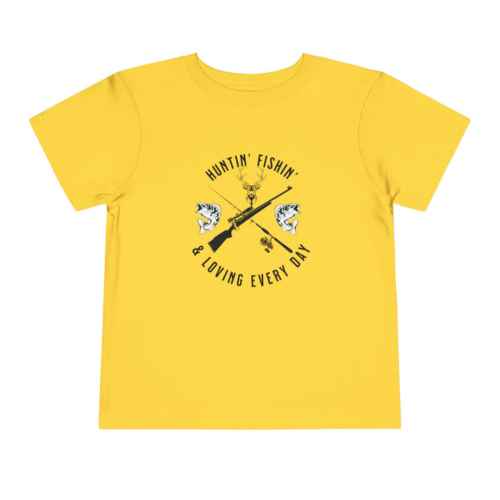 Huntin' Fishin' - Toddler Short Sleeve Tee