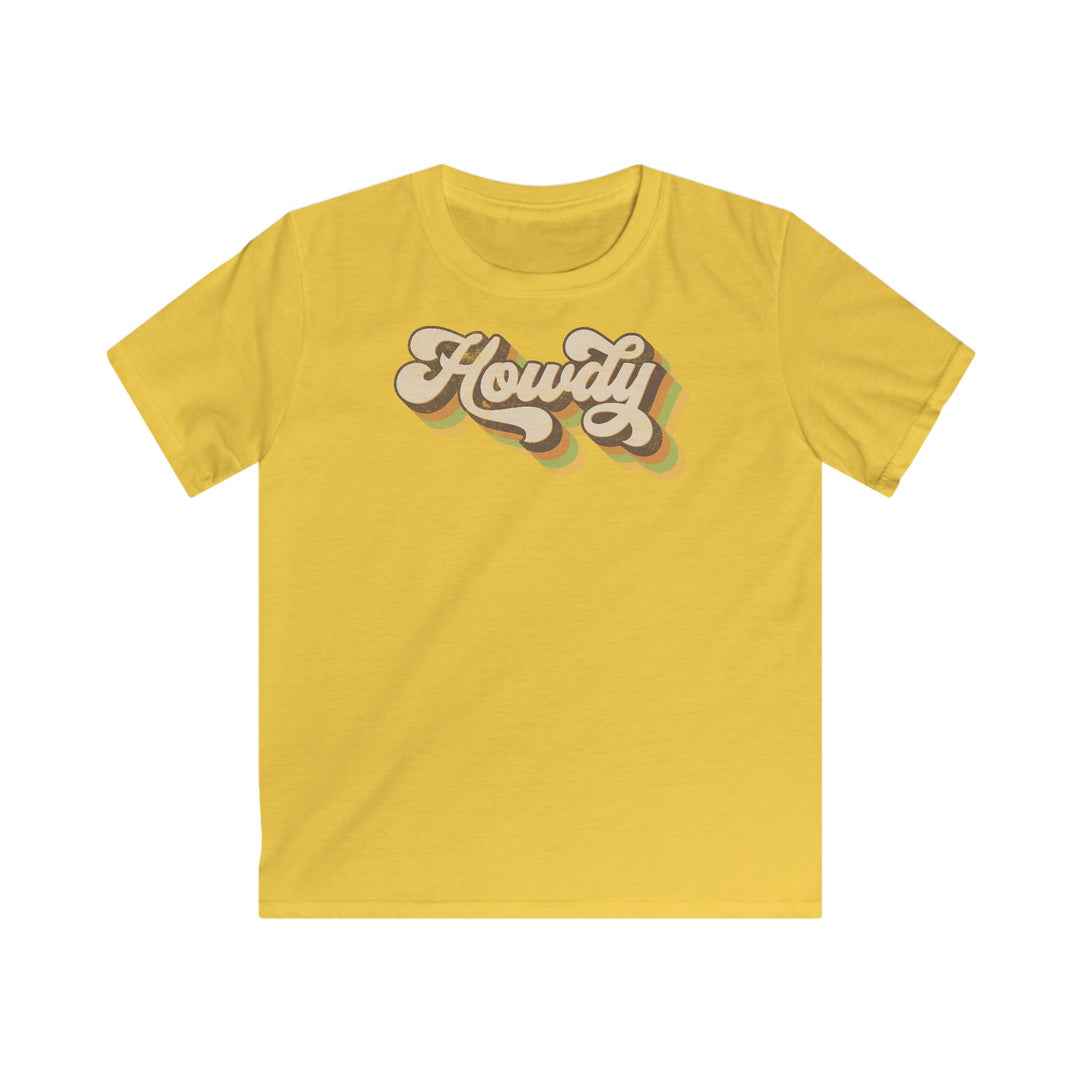 Howdy - Kids Softstyle Tee