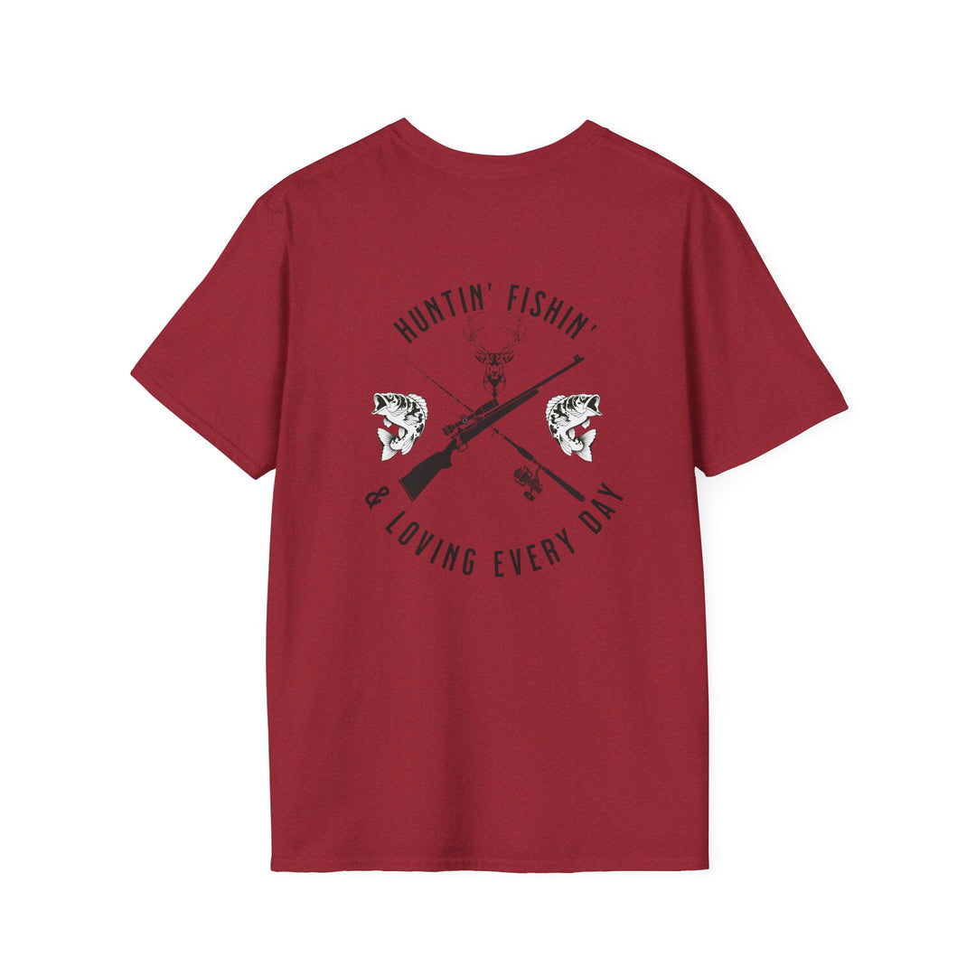Huntin' Fishin'- Unisex Softstyle T-Shirt