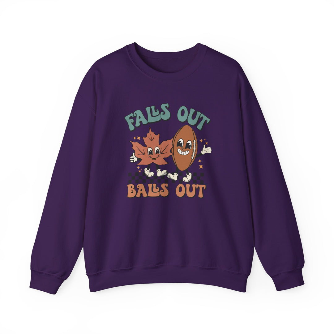 Falls Out Balls Out - Unisex Heavy Blend™ Crewneck Sweatshirt