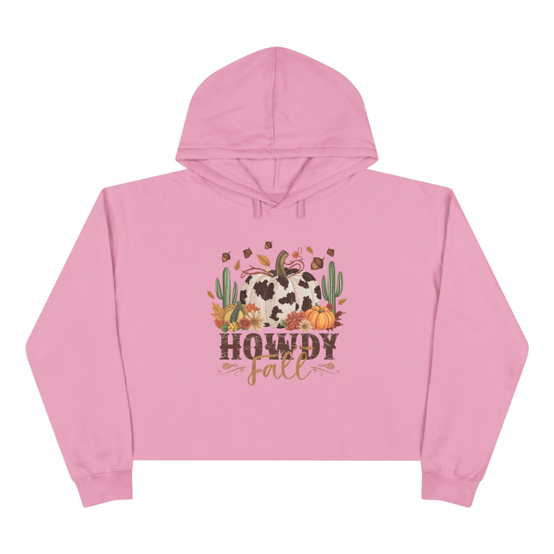 Howdy Fall - Crop Hoodie