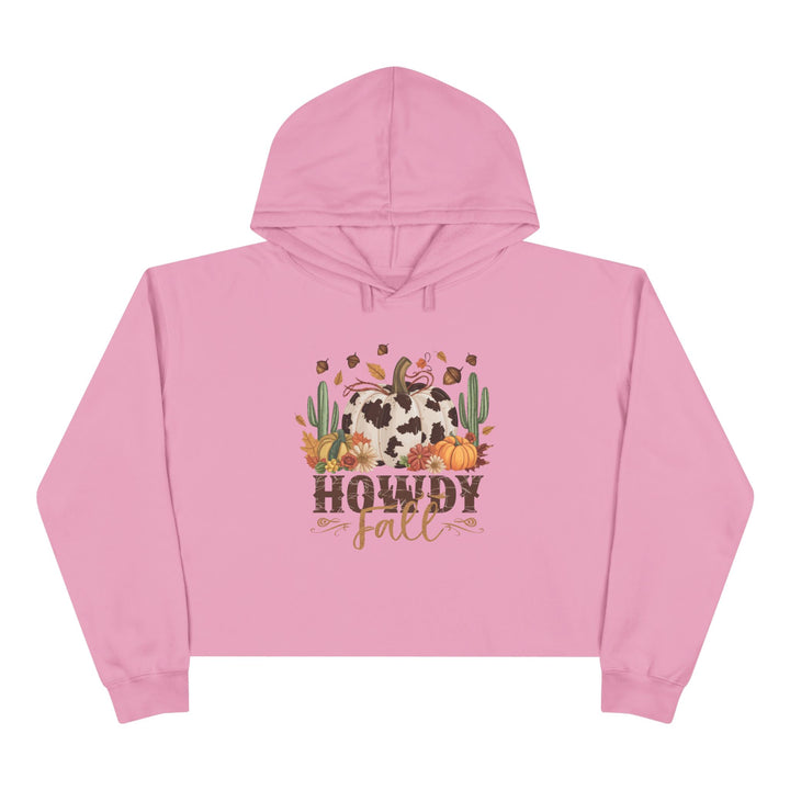 Howdy Fall - Crop Hoodie