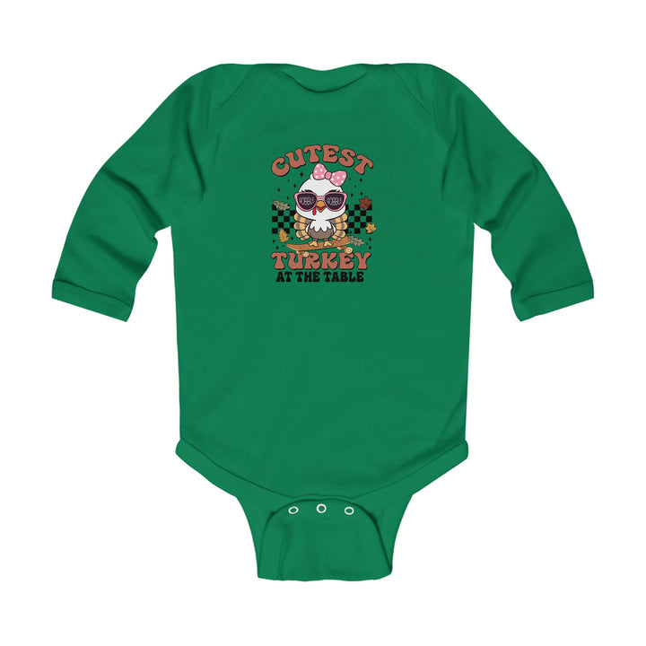 Cutest Turkey Girls - Infant Long Sleeve Bodysuit