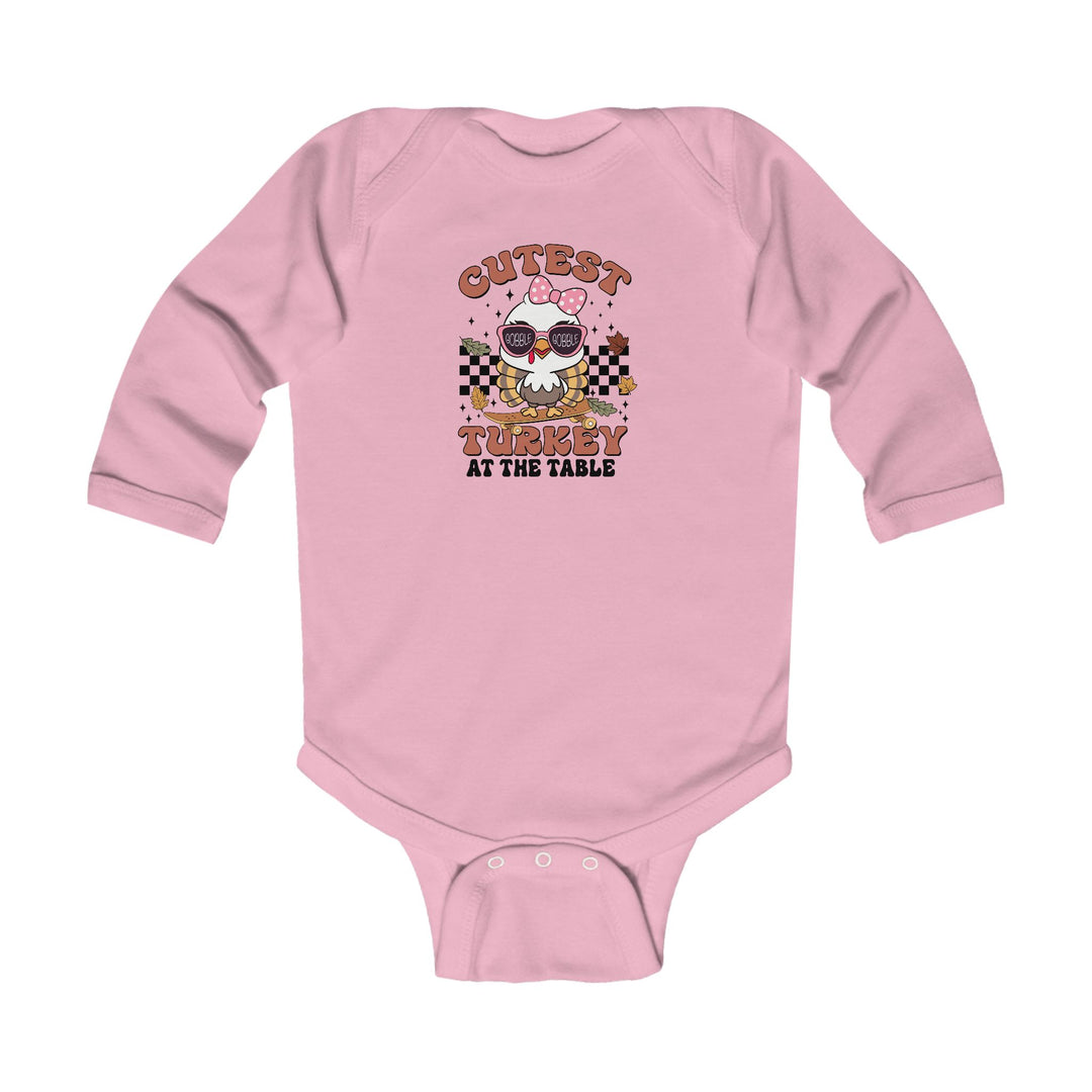 Cutest Turkey Girls - Infant Long Sleeve Bodysuit