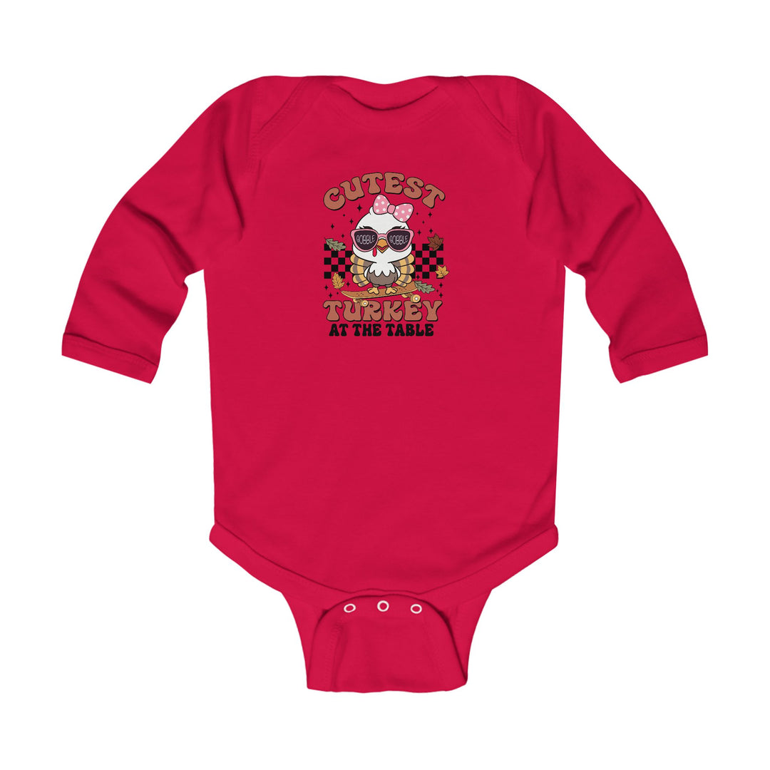 Cutest Turkey Girls - Infant Long Sleeve Bodysuit
