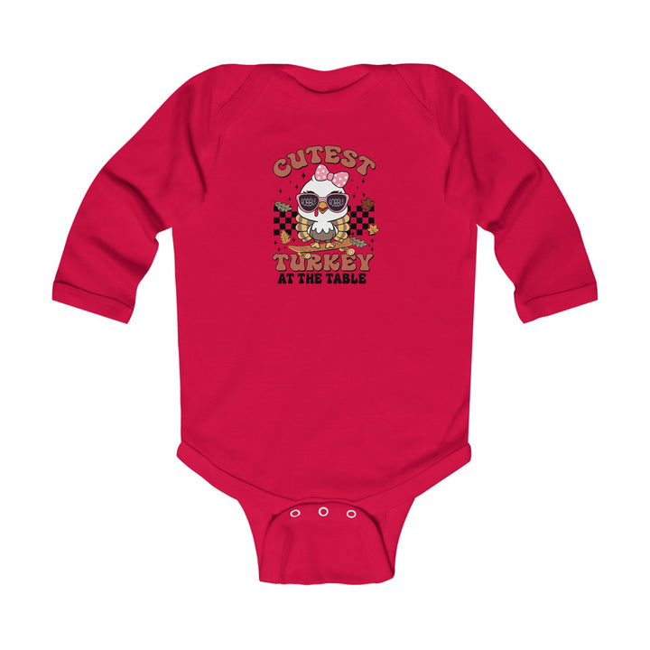 Cutest Turkey Girls - Infant Long Sleeve Bodysuit