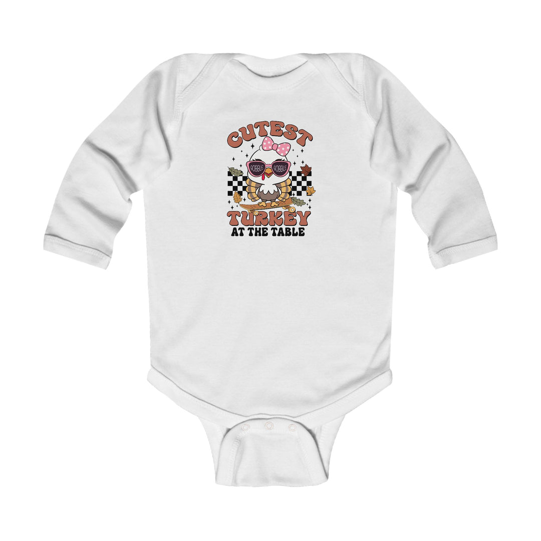 Cutest Turkey Girls - Infant Long Sleeve Bodysuit