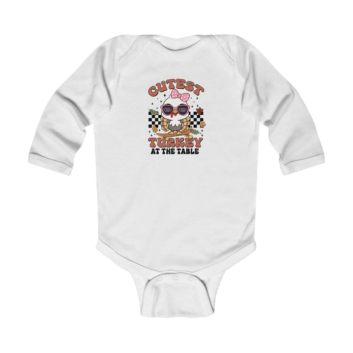 Cutest Turkey Girls - Infant Long Sleeve Bodysuit