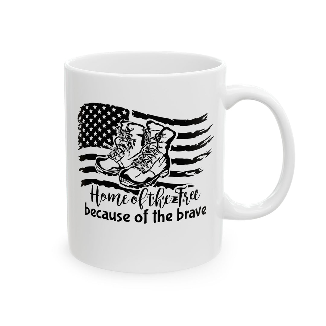 Home Of Free - Ceramic Mug, (11oz, 15oz)