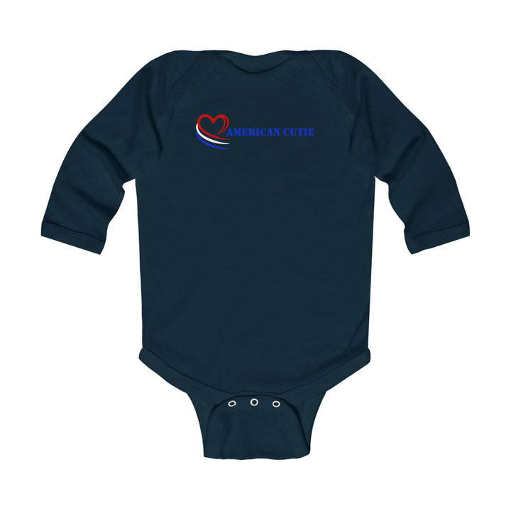 American Cutie - Infant Long Sleeve Bodysuit