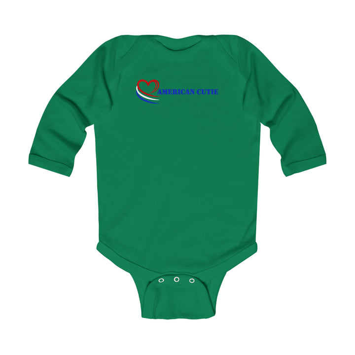 American Cutie - Infant Long Sleeve Bodysuit