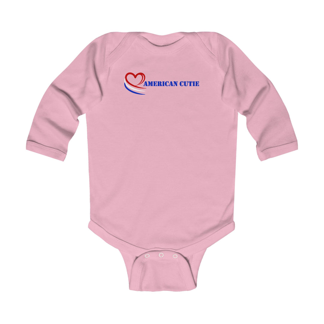 American Cutie - Infant Long Sleeve Bodysuit