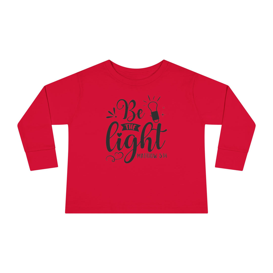 Be The Light - Toddler Long Sleeve Tee