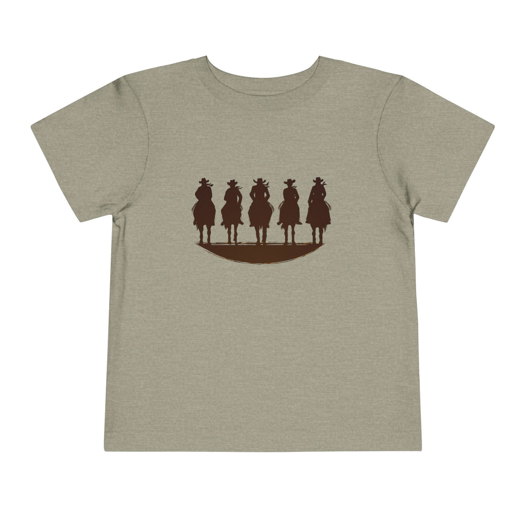 Cowboy Silhouette - Toddler Short Sleeve Tee