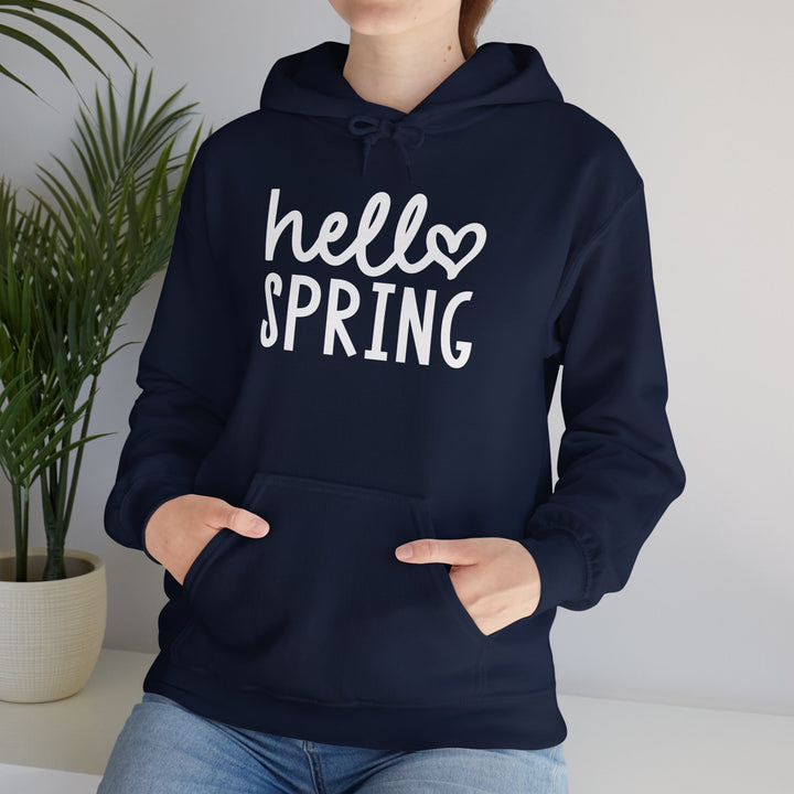 Hello Spring - Unisex Heavy Blend™ Hooded Sweatshirt