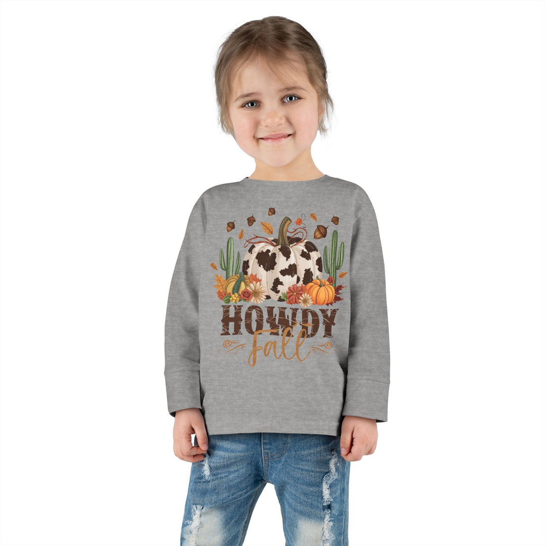 Howdy Fall - Toddler Long Sleeve Tee