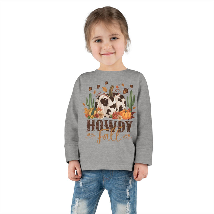 Howdy Fall - Toddler Long Sleeve Tee