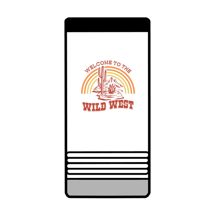 Wild West - Slim Beverage Holder