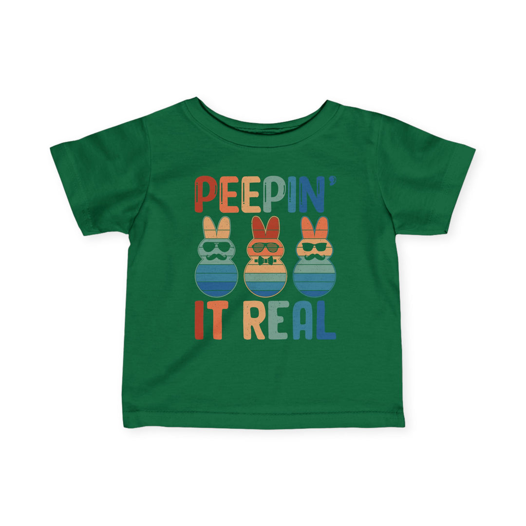 Peepin It Real - Infant Fine Jersey Tee
