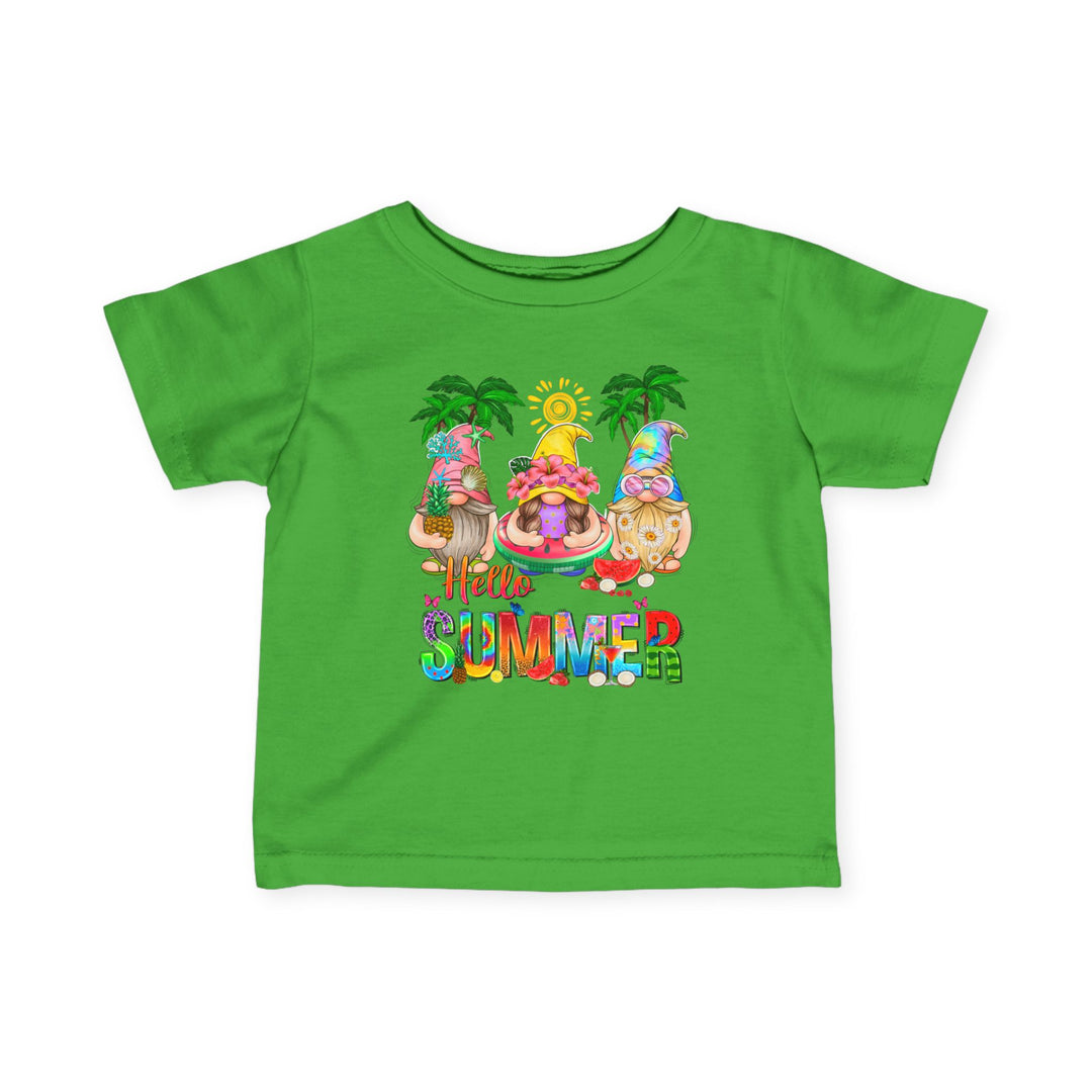 Summer Gnomes - Infant Fine Jersey Tee