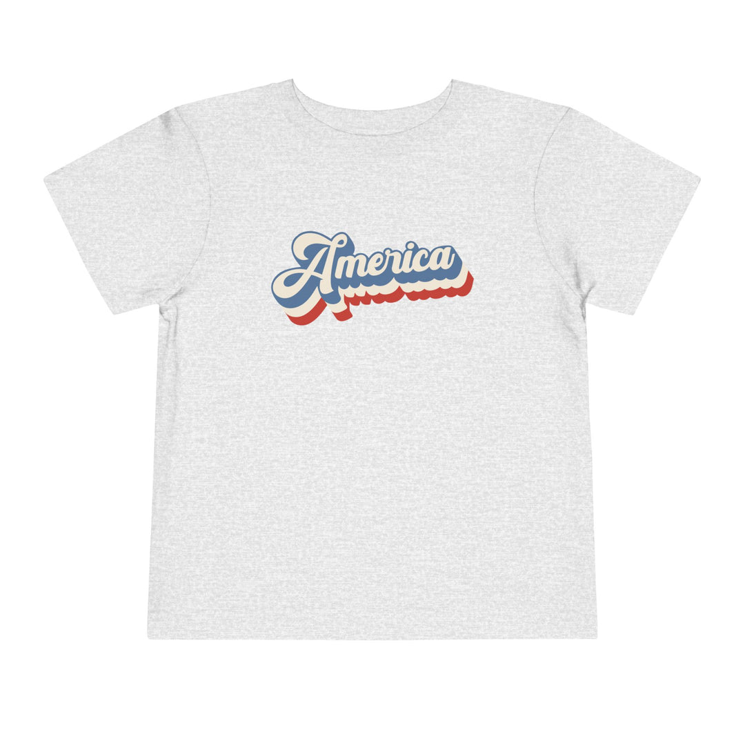 Retro America - Toddler Short Sleeve Tee