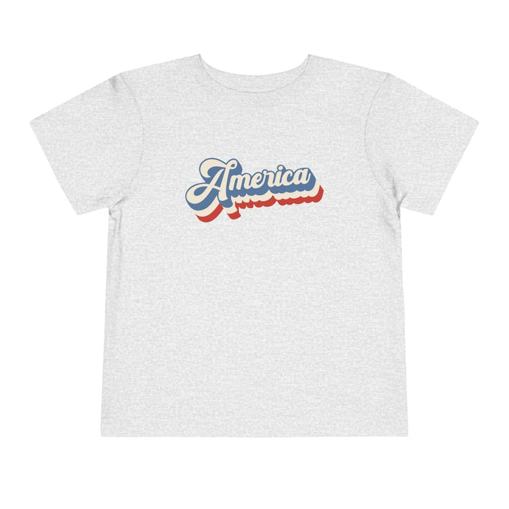 Retro America - Toddler Short Sleeve Tee