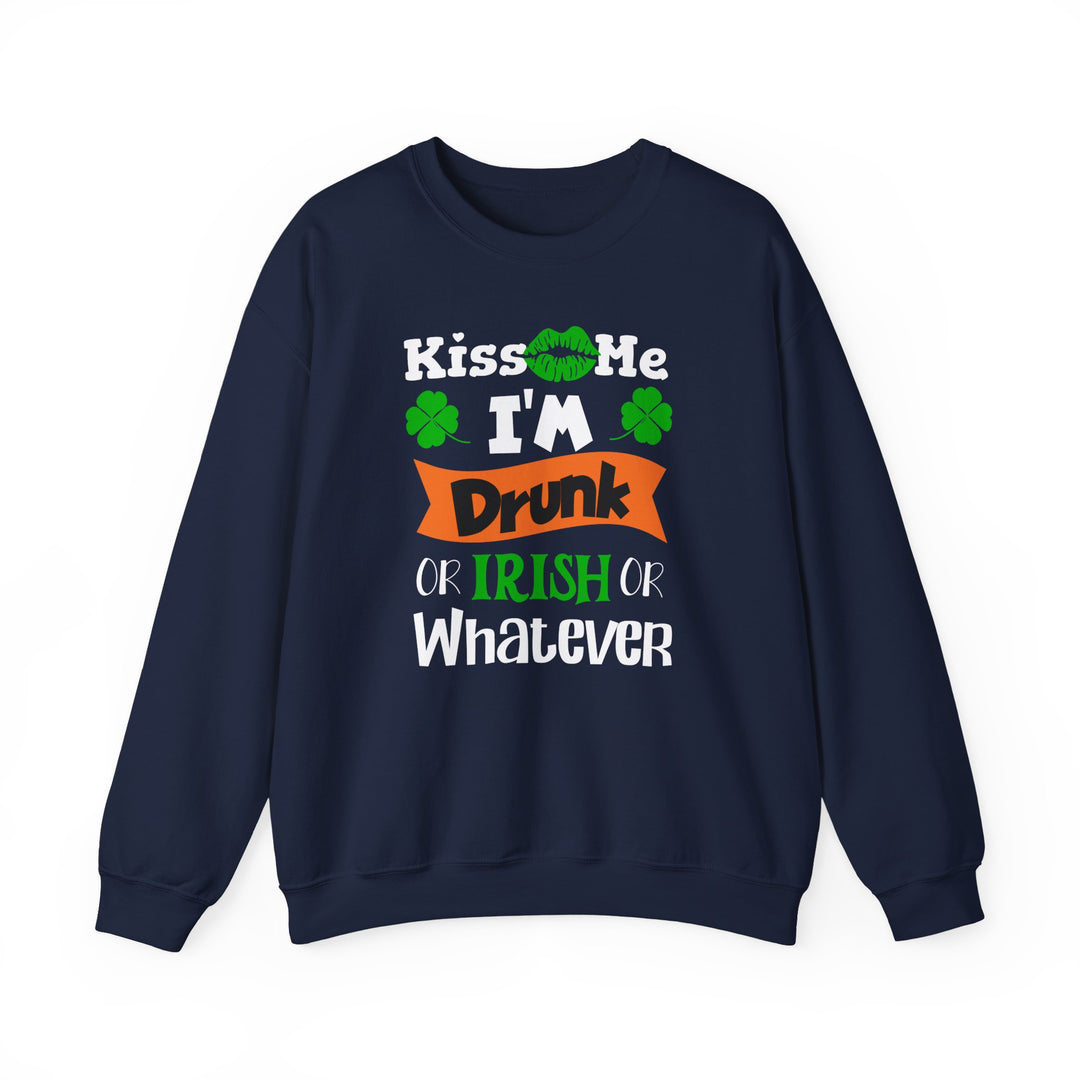 Kiss Me I'm Drunk - Unisex Heavy Blend™ Crewneck Sweatshirt