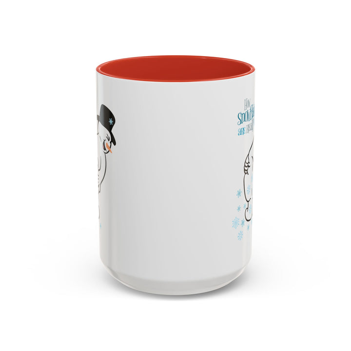 How Snowflakes Are Made - Accent Coffee Mug (11, 15oz)