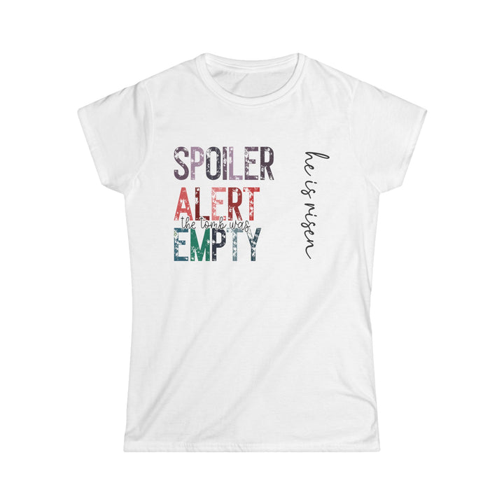 Spoiler Alert - Women's Softstyle Tee