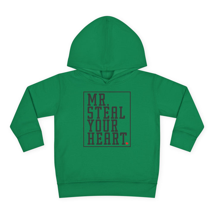 Mr. Steal Your Heart - Toddler Pullover Fleece Hoodie