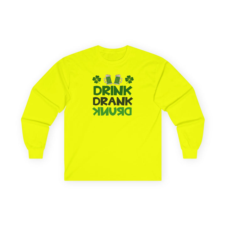Drink Drank Drunk - Unisex Ultra Cotton Long Sleeve Tee