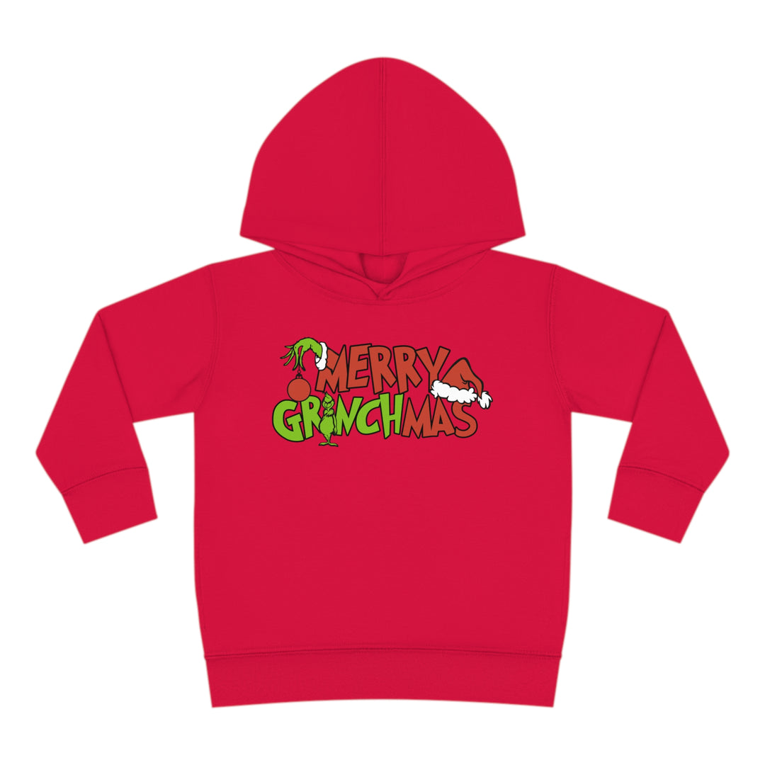 Merry Grinchmas - Toddler Pullover Fleece Hoodie