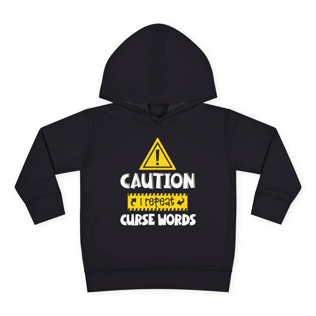 Caution - Toddler Pullover Fleece Hoodie