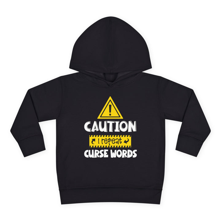 Caution - Toddler Pullover Fleece Hoodie