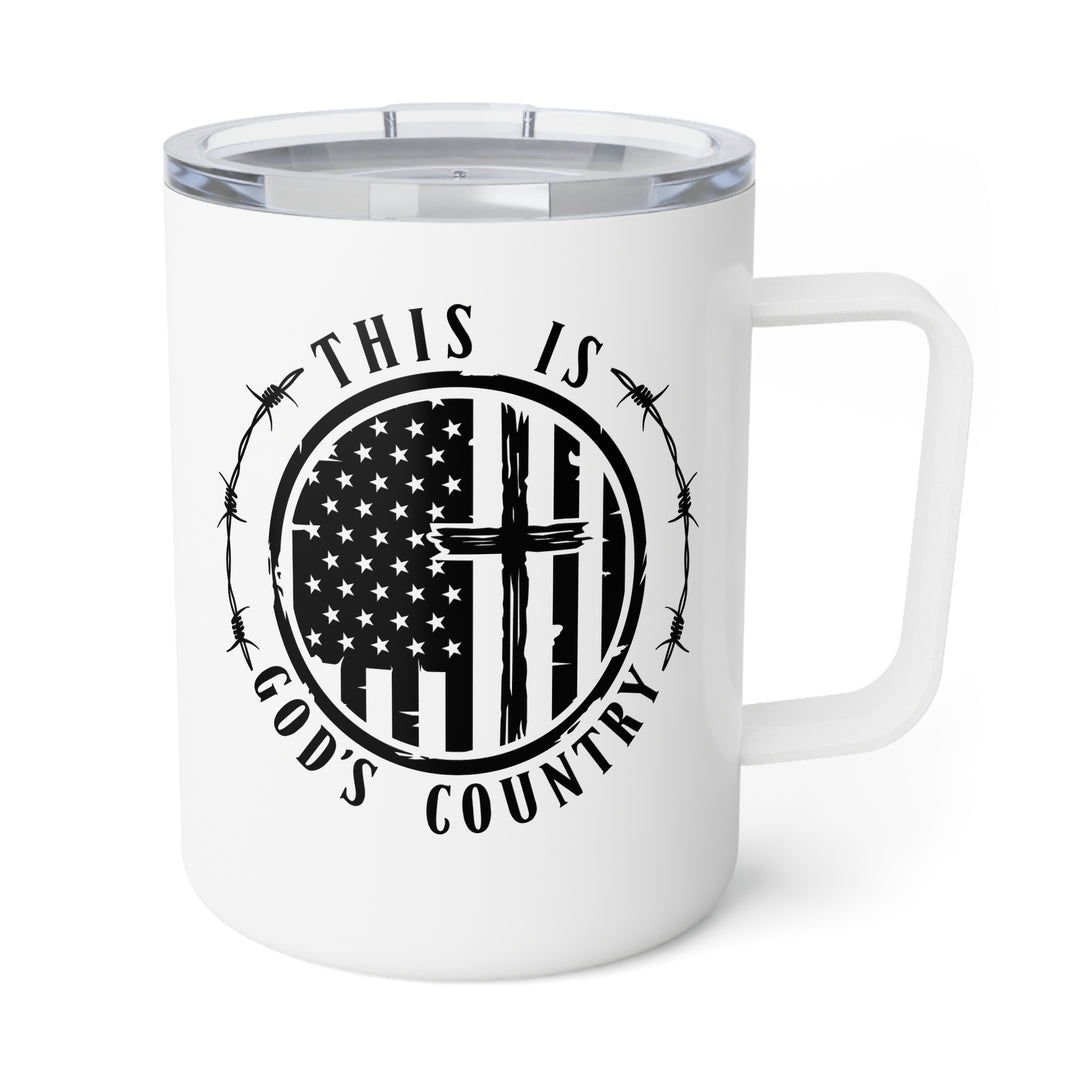 Gods Country - Insulated Coffee Mug, 10oz