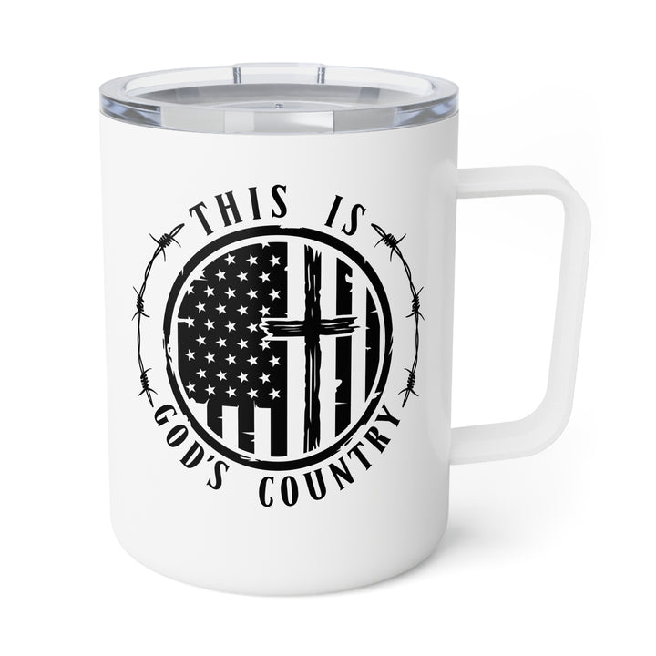 Gods Country - Insulated Coffee Mug, 10oz