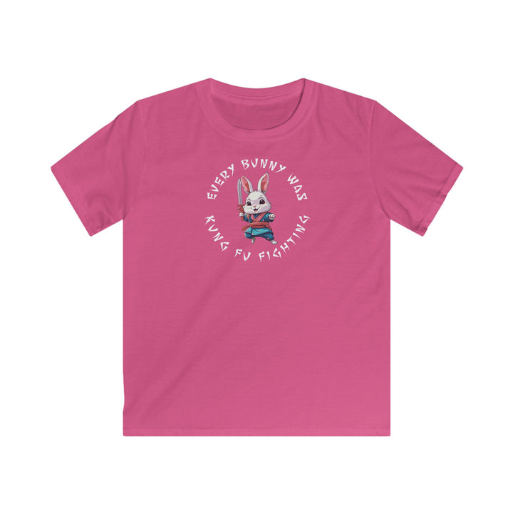 Kung Fu Fighting - Kids Softstyle Tee