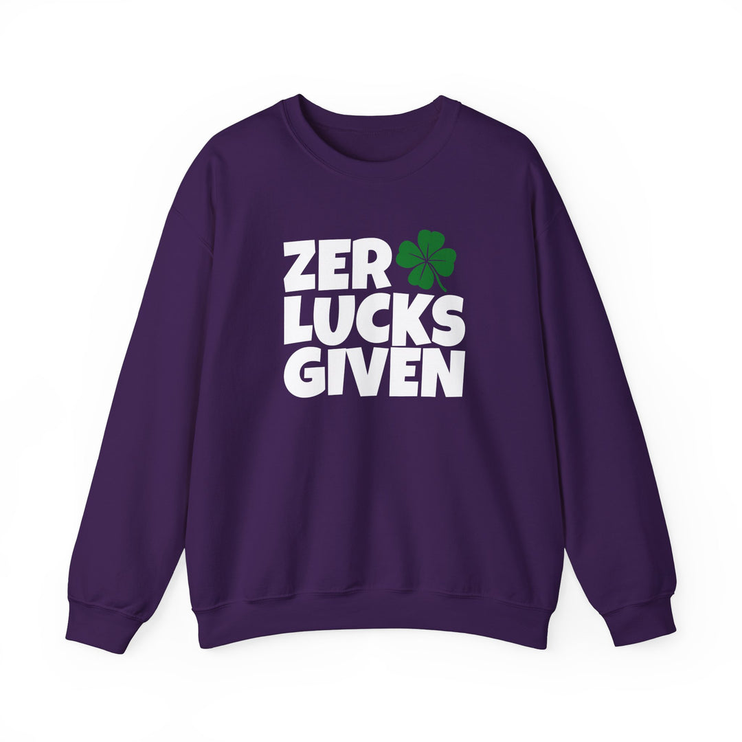 Zero Lucks Given - Unisex Heavy Blend™ Crewneck Sweatshirt