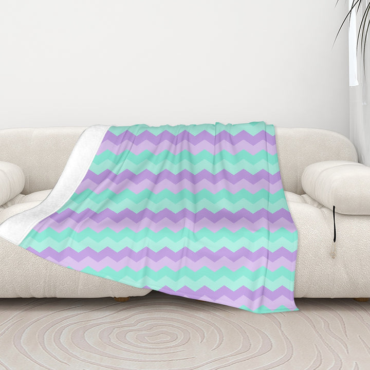 Easter Chevron - Sofa Blanket