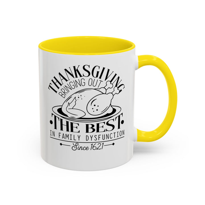 Family Dysfunction - Accent Coffee Mug (11, 15oz)