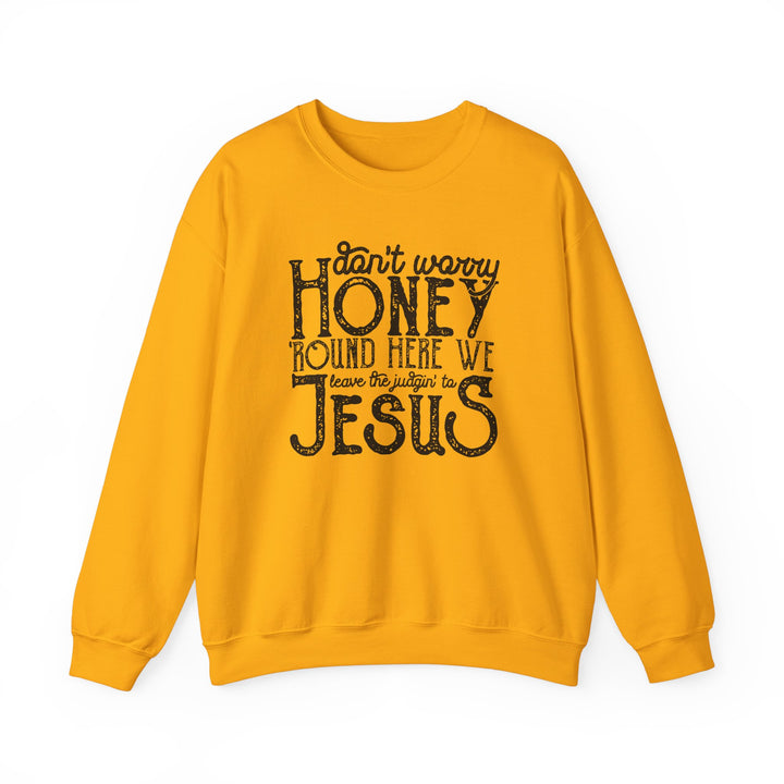 Judgin To Jesus - Unisex Heavy Blend™ Crewneck Sweatshirt