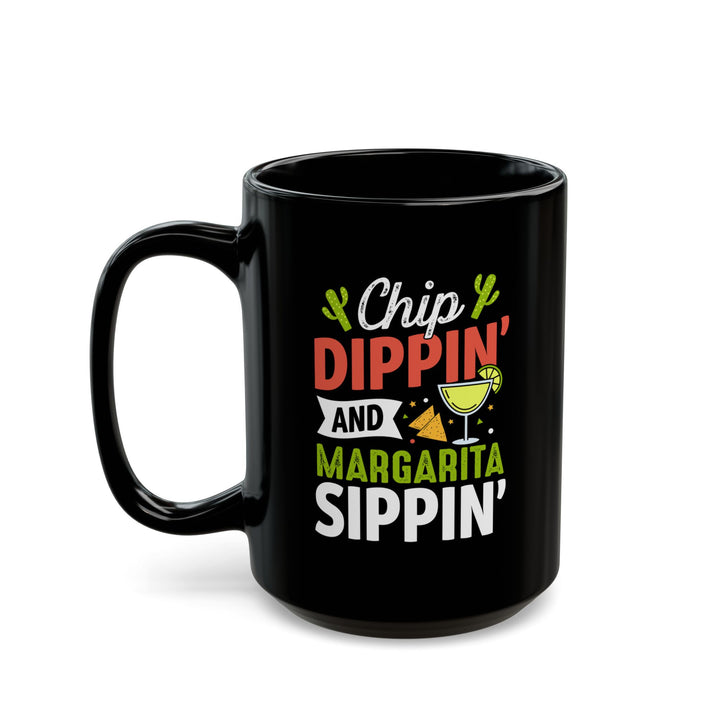 Chip Dippin - Black Mug (11oz, 15oz)