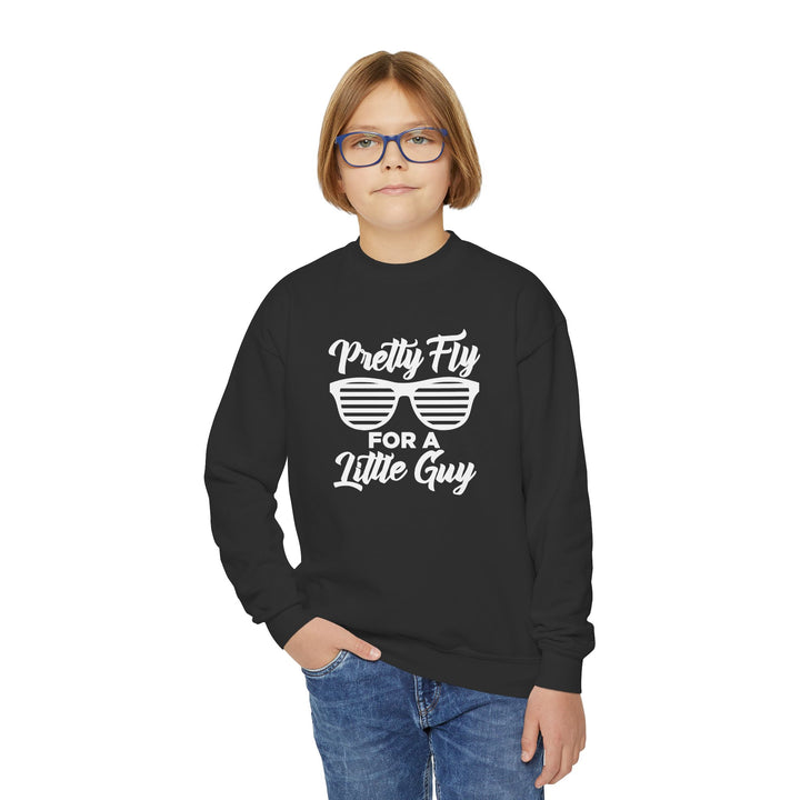 Pretty Fly For A Little Guy - Youth Crewneck Sweatshirt