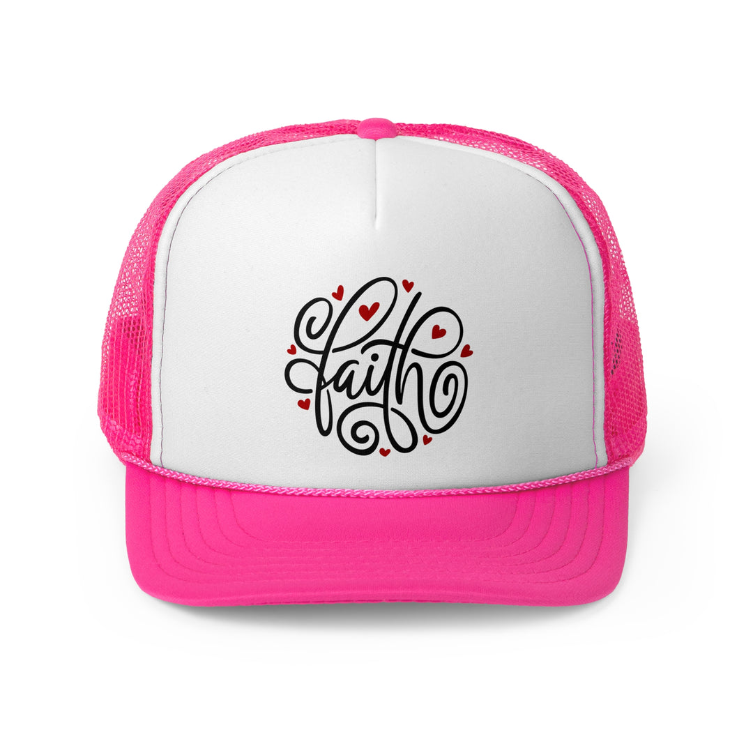 Faith Hearts - Foam Trucker Caps