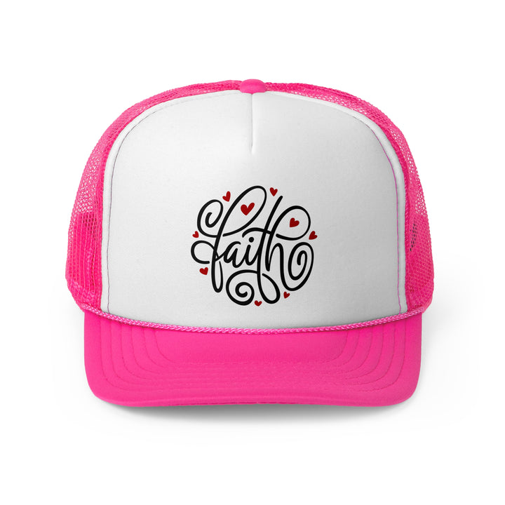 Faith Hearts - Foam Trucker Caps