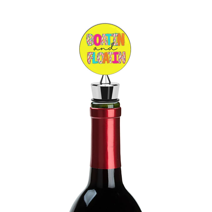 Boatin & Floatin - Wine Bottle Stopper