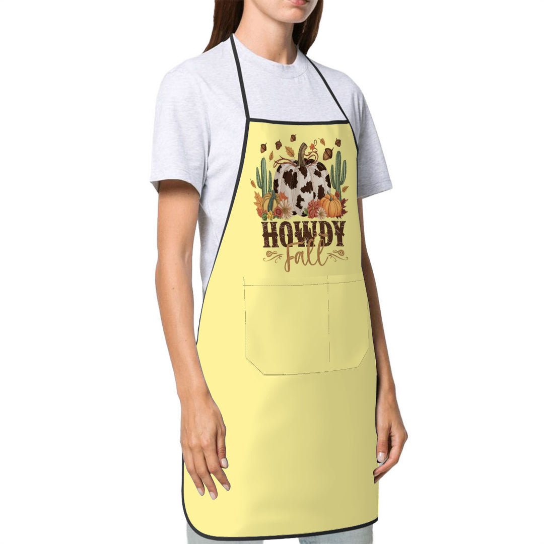 Howdy Fall - Adult Apron with Pockets