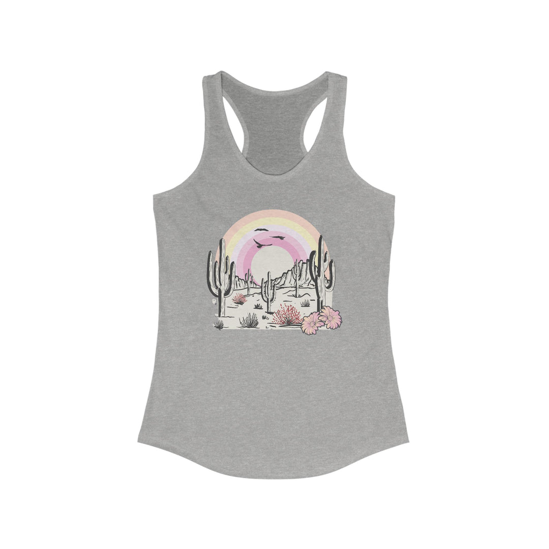 Desert Rainbow - Women's Ideal Racerback Tank